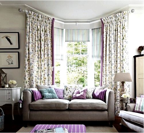 Декоративные ткани для штор в гостиной - как выбрать?