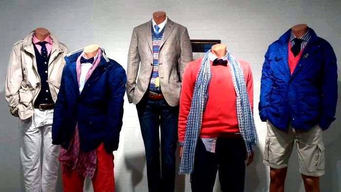 Выбор мужской одежды