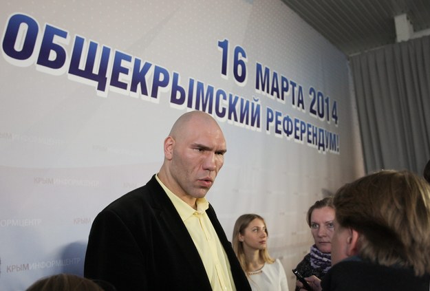 Бывший чемпион мира по боксу Николай Валуев с призывом в армию